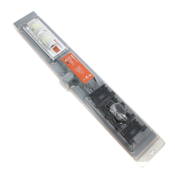 Универсальный водоотводящий желоб APZ10-750M с порогами, д/перф. решетки